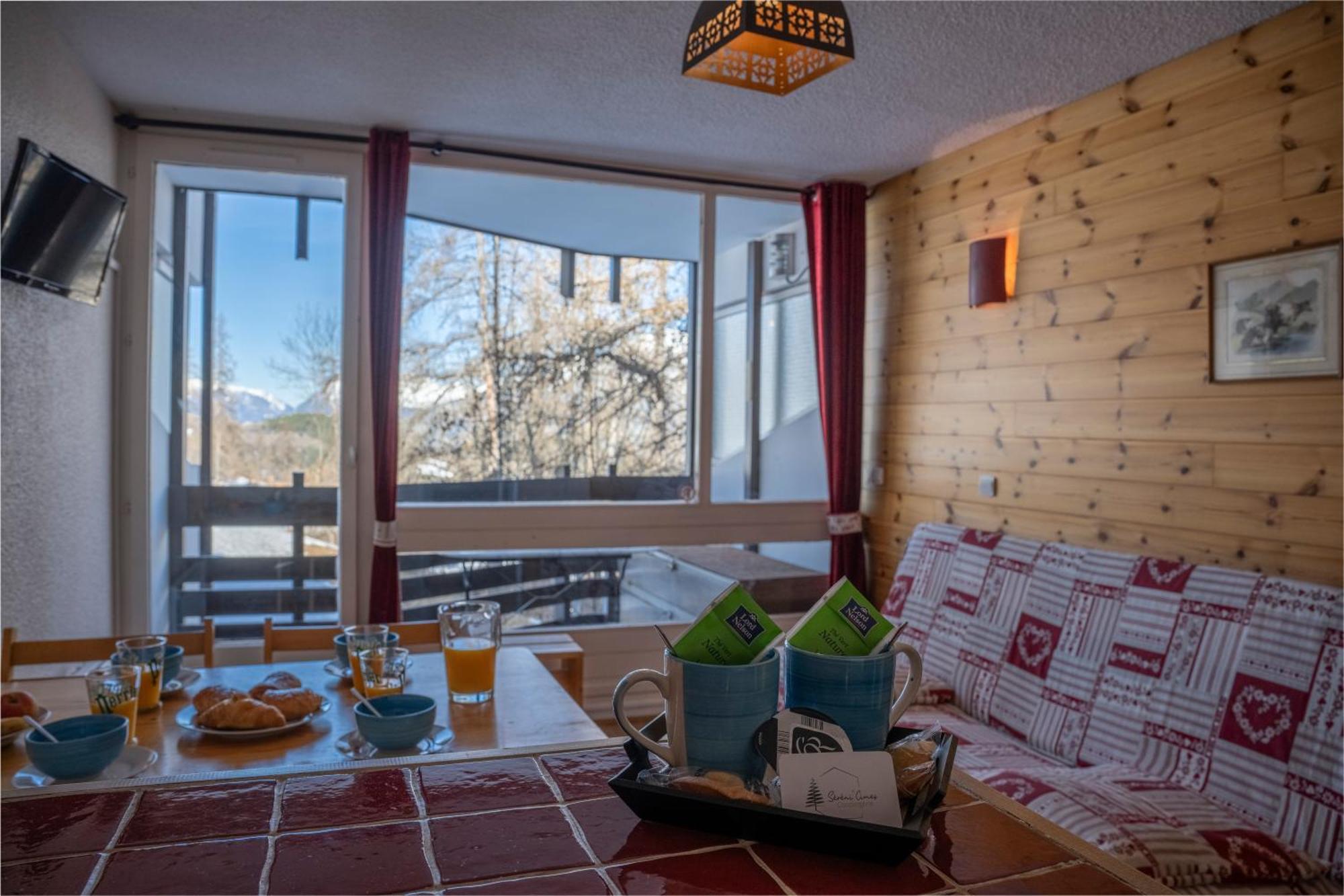 Doux Crepuscule - Au Bord Des Pistes - Parking Apartment Enchastrayes Екстериор снимка